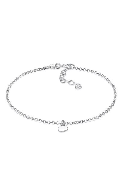 Elli Armband "Herz Liebe Romantik Erbskette 925 Silber" günstig online kaufen