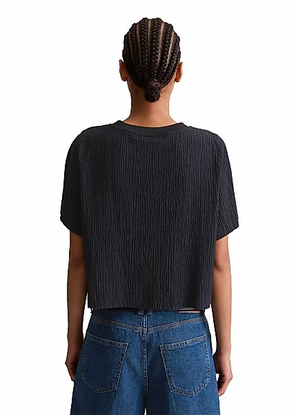 Marc OPolo DENIM Kurzarmbluse "mit markanter Struktur" günstig online kaufen
