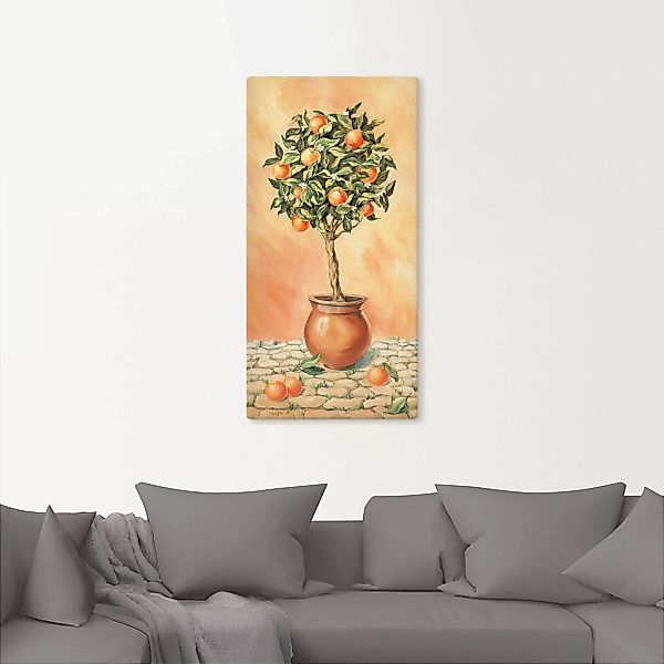 Artland Wandbild »Orangenbaum I«, Pflanzen, (1 St.), als Alubild, Outdoorbi günstig online kaufen