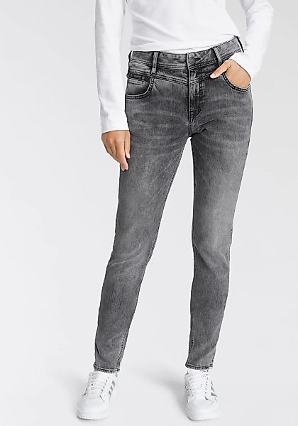 Herrlicher Slim-fit-Jeans "PEPPY SLIM RECYCLED DENIM", Normal Waist Recycle günstig online kaufen
