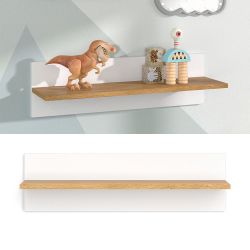 VitaliSpa® Wandregal Malia, Weiß/Weiß, 70 x günstig online kaufen