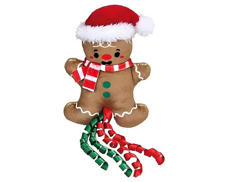 Nobby Tierkuscheltier Katzenspielzeug Xmas Lebkuchenman mit Catnip aus Plüs günstig online kaufen