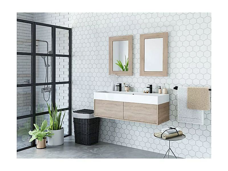 Badezimmerspiegel für Set - 70 x 50 cm - ALANA günstig online kaufen