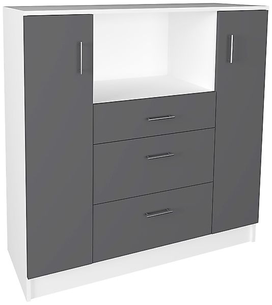VCM Unterschrank Küchenschrank Kommode Buffet Mikrowelle günstig online kaufen