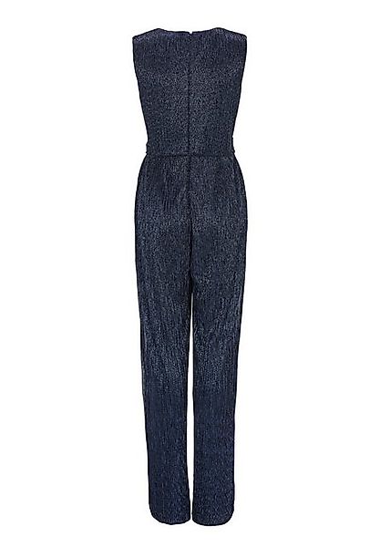 SWING Jumpsuit - ärmellos - mit seitlicher Raffung in - Plissierter Lurex-J günstig online kaufen