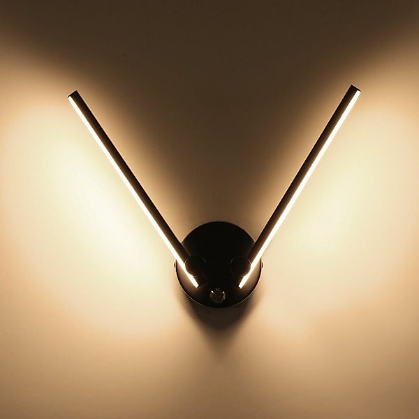 LETGOSPT LED Wandleuchte Wandlampe Wohnzimmer 180° günstig online kaufen