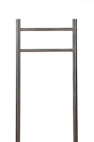 BIRENDY Briefkasten Einzel Briefkastenständer Edelstahl 120cm günstig online kaufen