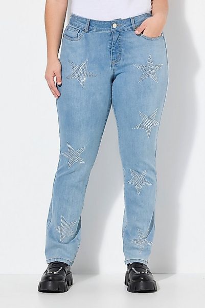 Angel of Style Regular-fit-Jeans Jeans Straight Fit Sterne 5-Pocket günstig online kaufen