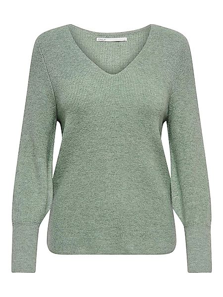 ONLY V-Ausschnitt-Pullover Only Damen Strick-Pullover OnlLatia günstig online kaufen