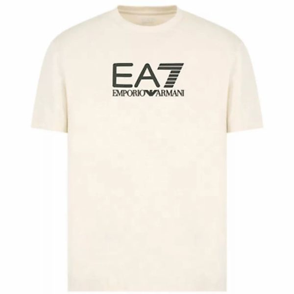 Emporio Armani EA7  T-Shirts & Poloshirts 7M000224 AF10375-M1013 BEIGE/BLAC günstig online kaufen