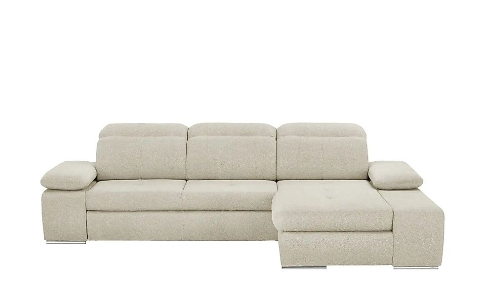switch Ecksofa aus Mikrofaser Avilla ¦ beige ¦ Maße (cm): B: 285 H: 86 T: 1 günstig online kaufen