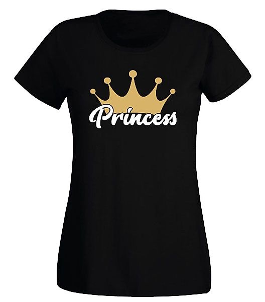 G-graphics T-Shirt Princess Slim-fit Damen T-Shirt günstig online kaufen