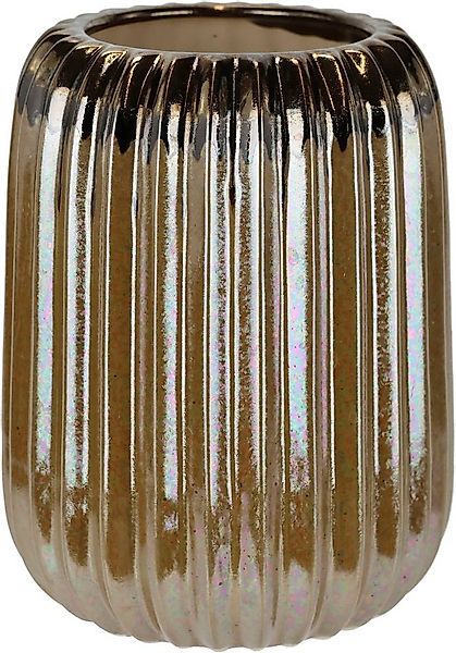 I.GE.A. Dekovase Tischvase aus Keramik, Blumenvasen, Höhe ca. 18 cm (1 St), günstig online kaufen