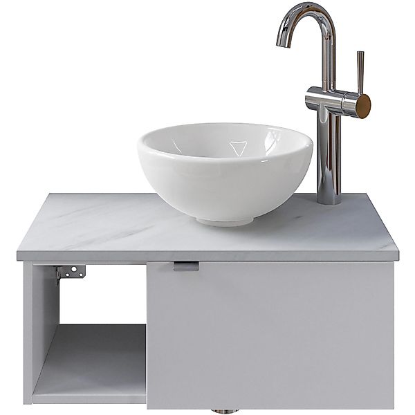 Pelipal Einzelwaschtisch Serie 6915 61 cm Weiß mit Softclose günstig online kaufen