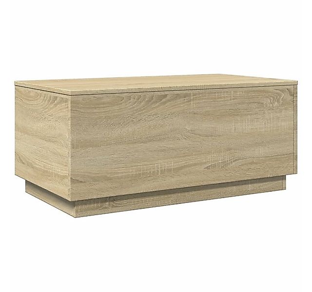 vidaXL Couchtisch Couchtisch mit LED-Leuchten Sonoma-Eiche 90x50x40 cm (1-S günstig online kaufen