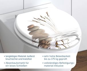 Schütte WC-Sitz Balance, mit Absenkautomatik und günstig online kaufen