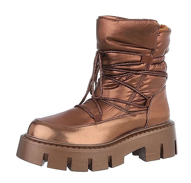 Ital-Design Damen Snowboots Freizeit Snowboots (88489453) Blockabsatz Stief günstig online kaufen