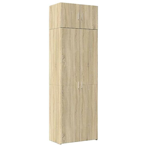 vidaXL Sideboard Hochschrank Sonoma-Eiche 70x42,5x225 cm günstig online kaufen