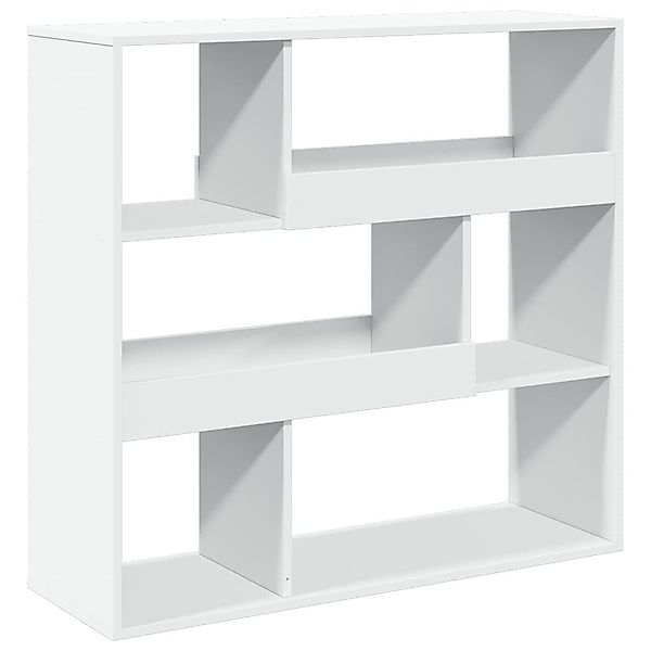 vidaXL Bücherregal Bücherregal/Raumteiler Weiß 100x33x94,5 cm, günstig online kaufen