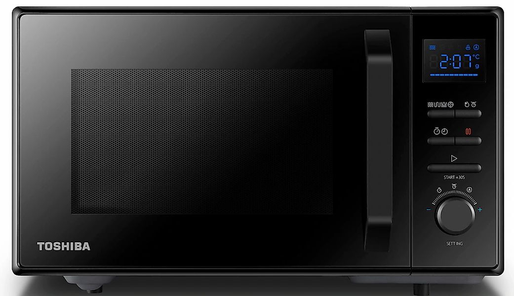 Toshiba Mikrowelle "MW2-AC25TF(BK)" GrillHeissluftMikrowelle 900 W Vielseit günstig online kaufen