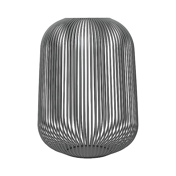 Windlicht Lito L | Ø 33 cm, H 45 cm Steel Gray günstig online kaufen