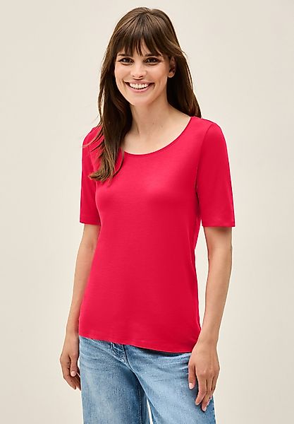 Cecil T-Shirt "Style LENA" mit klassischem Rundhalsausschnitt günstig online kaufen