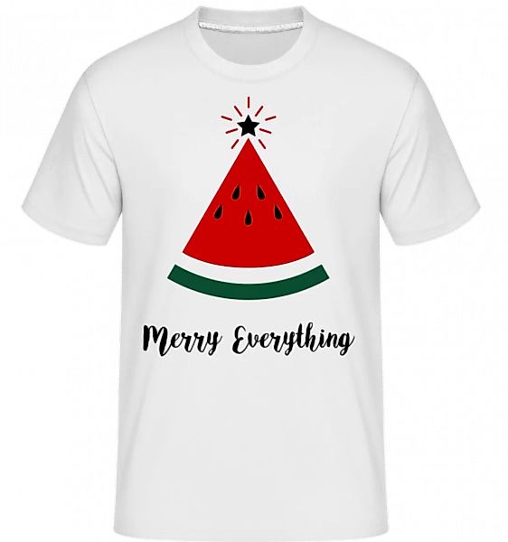 Merry Everything Christmas · Shirtinator Männer T-Shirt günstig online kaufen