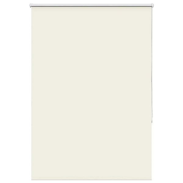 vidaXL Verdunkelungsrollo Cremeweiß 110x175cm Stoffbreite 105,7cm 4011676 günstig online kaufen