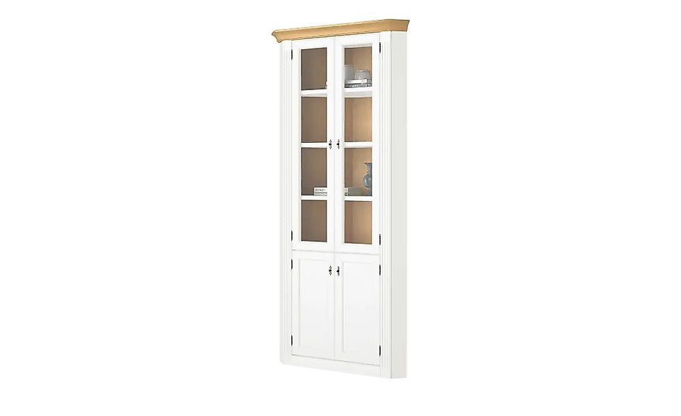 maison bleue Eckvitrine  Petit Chalet ¦ holzfarben ¦ Maße (cm): B: 76 H: 22 günstig online kaufen