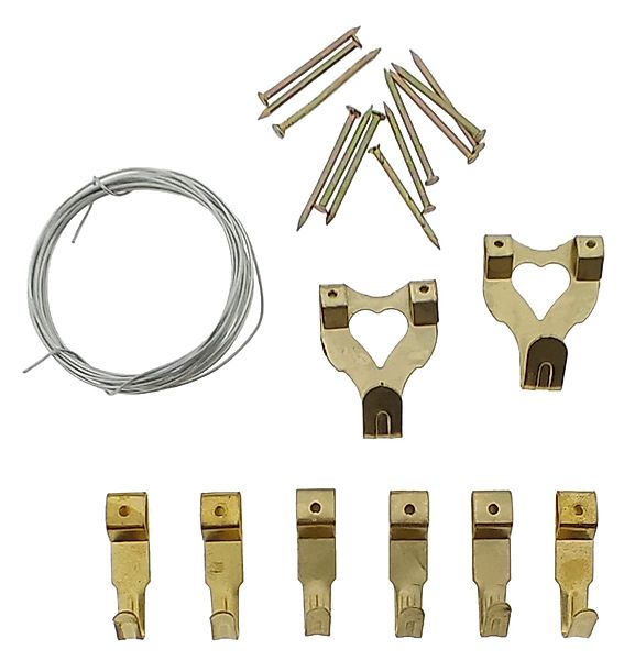HundB Wandhaken Bilderhaken Set, 10-teilig, Bilder, günstig online kaufen
