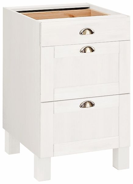 Home affaire Unterschrank "Oslo", 50 cm breit, ohne Arbeitsplatte, 3 Schubl günstig online kaufen