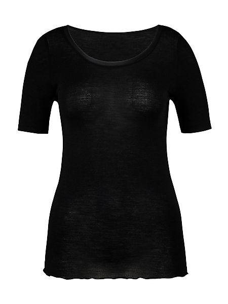 CALIDA Kurzarmshirt "True Confidence" Satinbandeinfassung, Rundhalsausschni günstig online kaufen