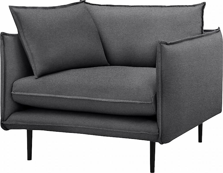 Home affaire 1,5-Sitzer "Somba" mit dickem Keder und eleganter Optik günstig online kaufen