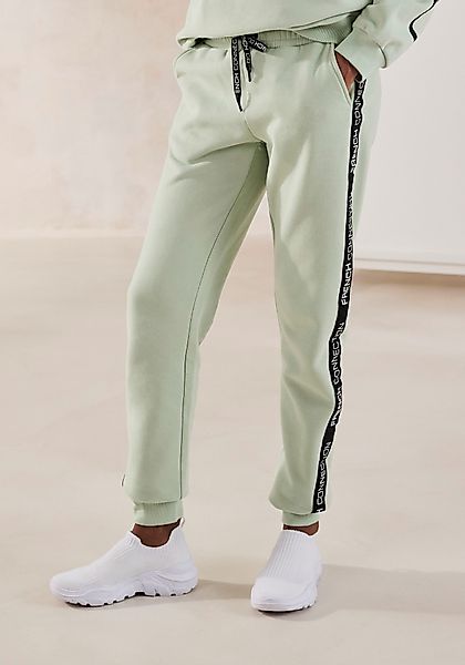 French Connection Sweathose mit seitlichen Kontraststreifen und Logodruck günstig online kaufen