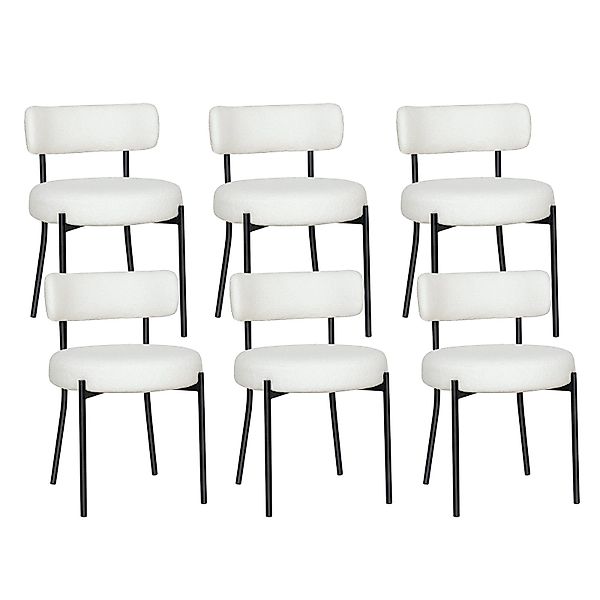 Puluomis Esszimmerstuhl (2/ 4/6er Set Bouclé günstig online kaufen