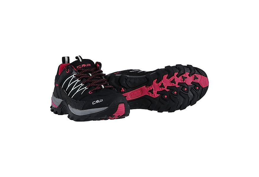 CMP Rigel Low WP (Trekking, wasserdicht) schwarz/magenta Damen Wanderschuh günstig online kaufen