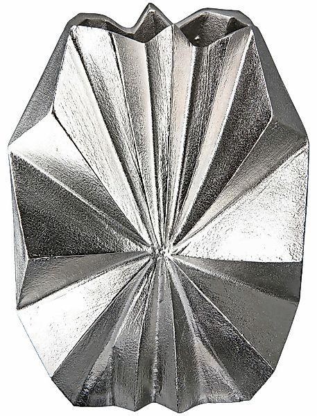 GILDE Dekovase "Vase Rayons, aus Aluminium", (1 St.), mit Filzgleitern günstig online kaufen