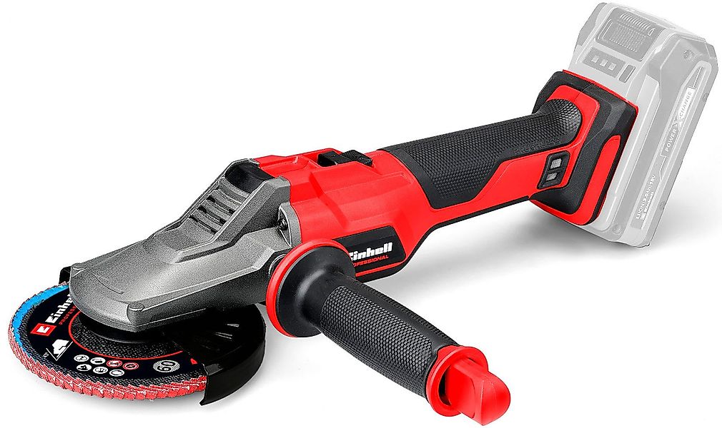 Einhell Akku-Winkelschleifer Flachkopf-Winkelschleifer TP-AG 18/125 F günstig online kaufen