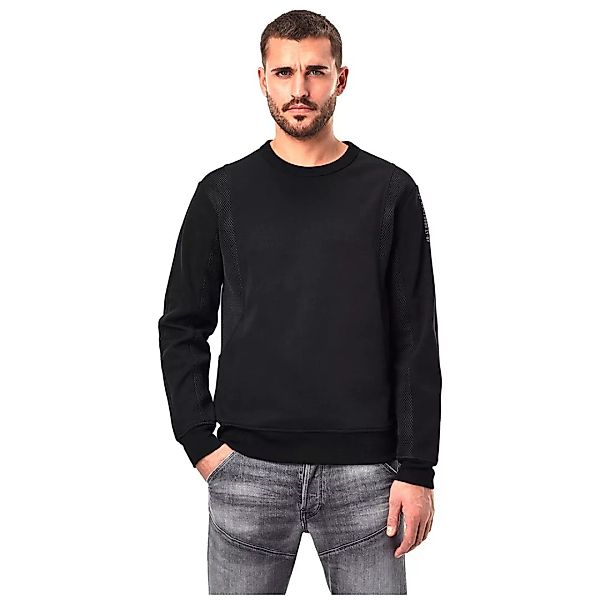 G-star Moto Mesh Sweatshirt S Dk Black günstig online kaufen