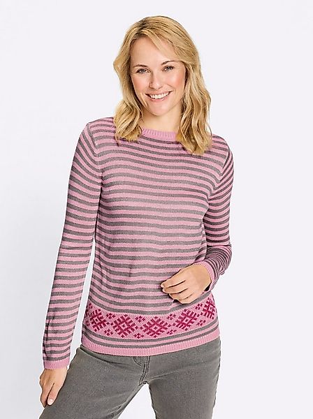 Sieh an! Strickpullover Langarm-Pullover Langarm günstig online kaufen