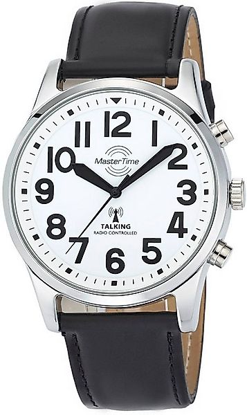 MASTER TIME Funkuhr Sprechende Funkuhr MTGA-10690-60L, Armbanduhr, Quarzuhr günstig online kaufen