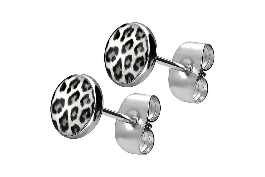 FILANGO Paar Ohrstecker Chirurgenstahl Ohrstecker LEOPARD günstig online kaufen