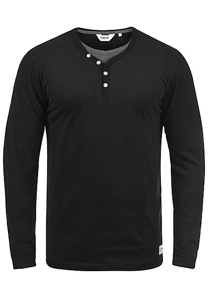 !Solid Langarmshirt SDDoriano Longsleeve im Double-Layer günstig online kaufen