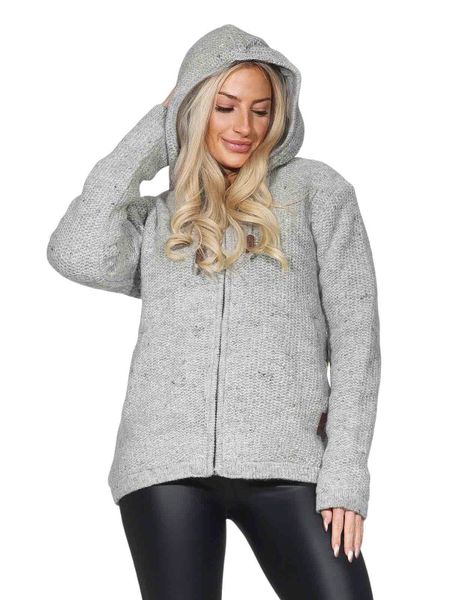 KUNST UND MAGIE Kapuzenstrickjacke Klassische Damen günstig online kaufen