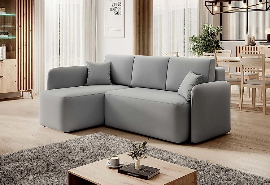 DB-Möbel Ecksofa Hudson mit Schlaffunktion 206X150cm. Ecksofa vom Herstelle günstig online kaufen