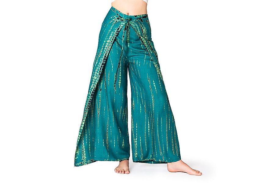 PANASIAM Palazzohose Sunshine Hosenrock im Tie-Dye Design luftige Wickelhos günstig online kaufen