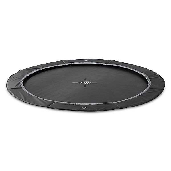 Exit Trampolin InTerra ebenerdig Ø 427 cm Schwarz günstig online kaufen