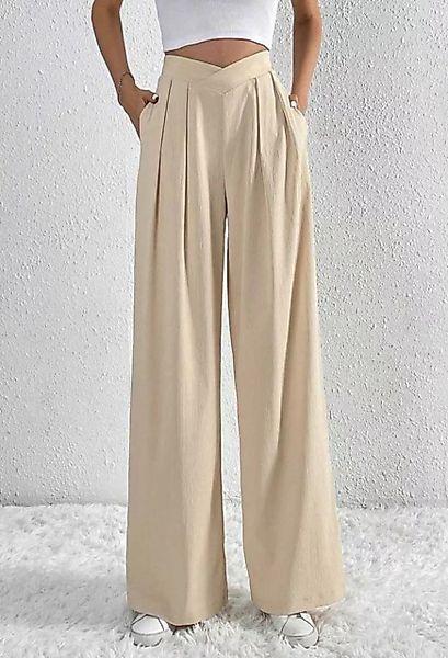 SEGUEN Loungepants Pendlerhose mit Bundfalten für Frauen (Weite Hosenbeine günstig online kaufen