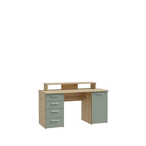 FORTE Schreibtisch in Artisna Eiche und günstig online kaufen