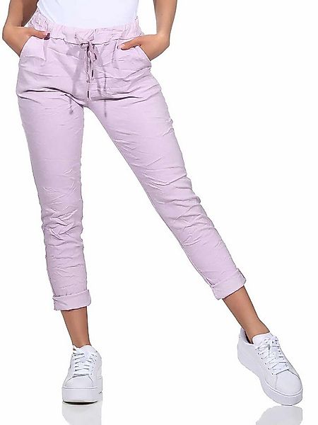 OriginalYou Schlupfhose Sommerhose Damen Chinohose moderner Knitterlook, el günstig online kaufen